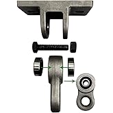 ABUSA Heavy Duty Metal Color Swing Hangers Screws Bolts Included Over 5000 lb Capacity Playground Porch Yoga Seat Trapeze Wooden Sets Indoor Outdoor 2 Pack