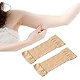 Zittop 1 Pairs Slimming Arm Sleeves Arm Elastic Compression Arm Shapers Sport Arm Shapers for Women (Skin)