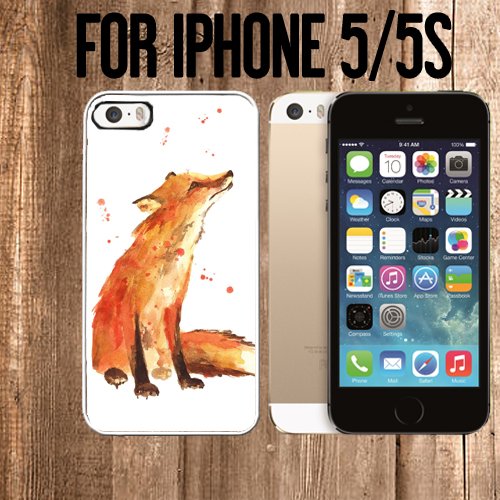 Brown Fox Painting Cute Custom Made Case Cover Amazon In Electronics
