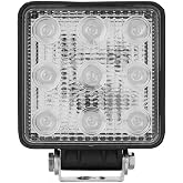 Westin 09-12211B Square LED Work Utility Light LED | 4.6x5.3 in. Flood with 3W Epistar