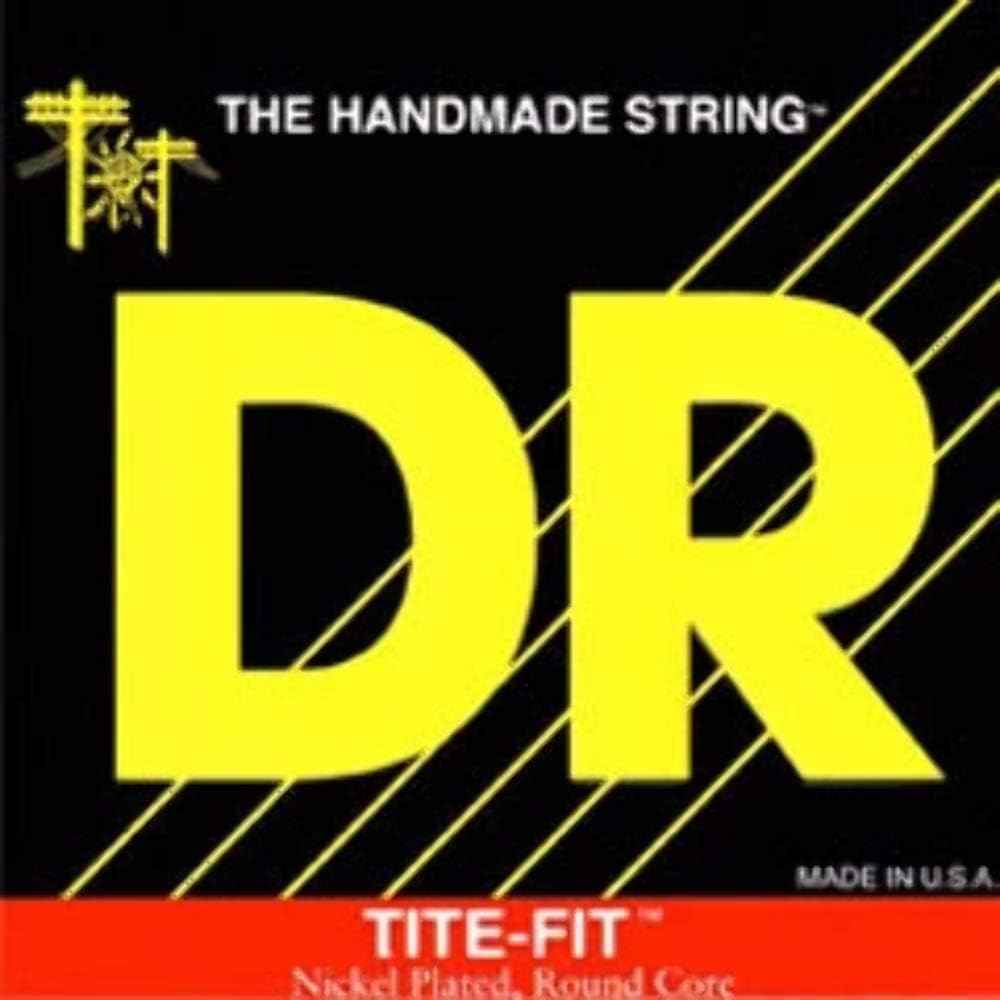 DR Strings Tite-Fit Electric Mega Heavy, Silver