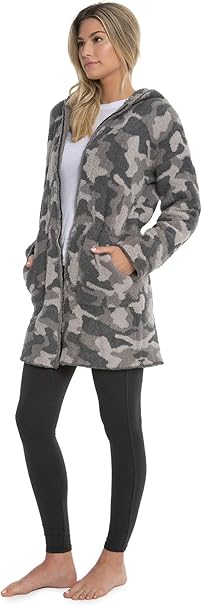 barefoot dreams camo cardigan
