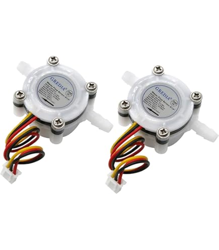 Water Flow Sensor YF-S201 Hall Flowmeter 1-30L/min 2.0MPa For - Foto 7