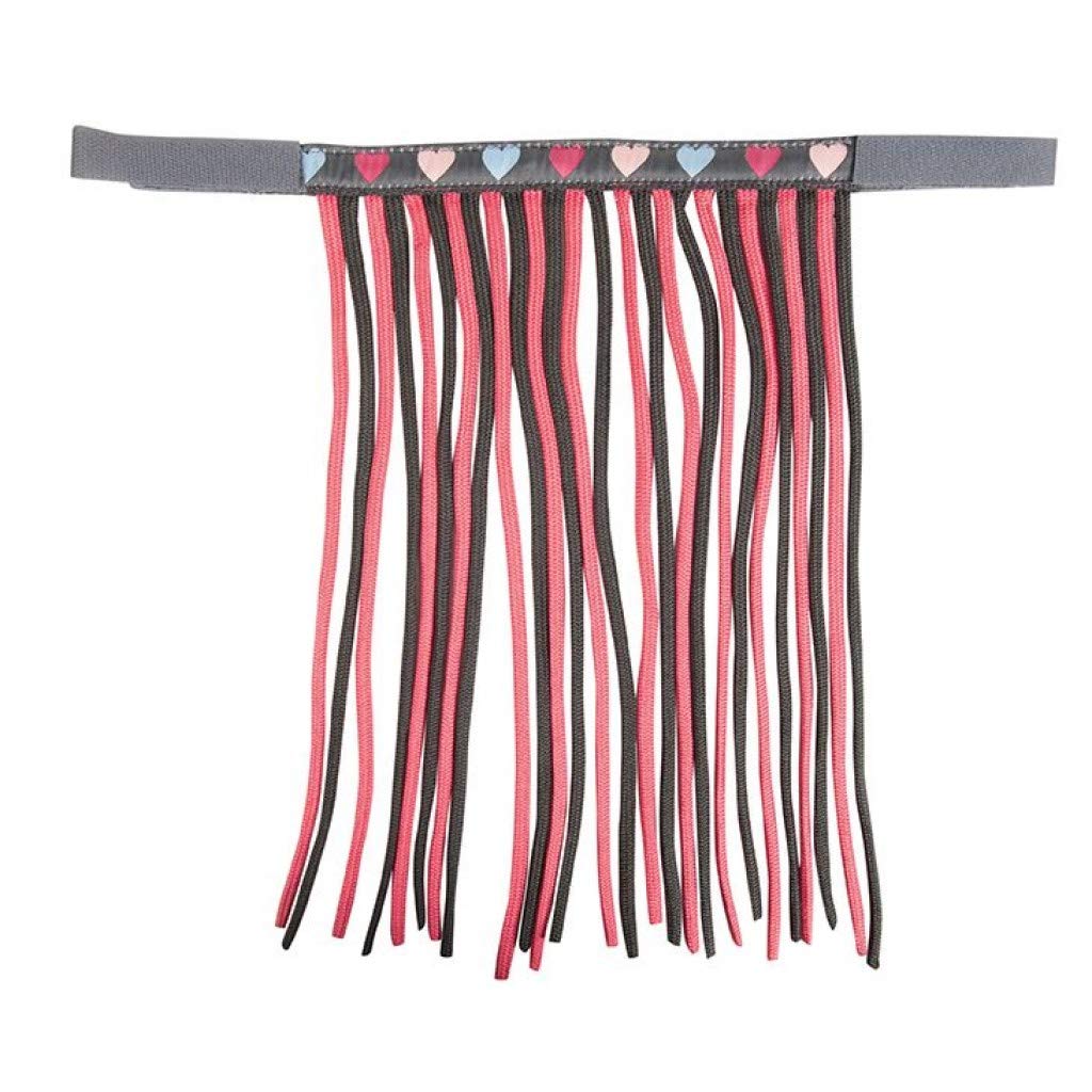 HKM Little sister Piccola Fly Fringe Pink/Smoke Blue/Graphite One Size