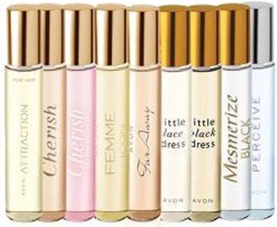 Avon 9 x 10ml Assorted Purse Fragrance Sprays Travel Lucky Dip