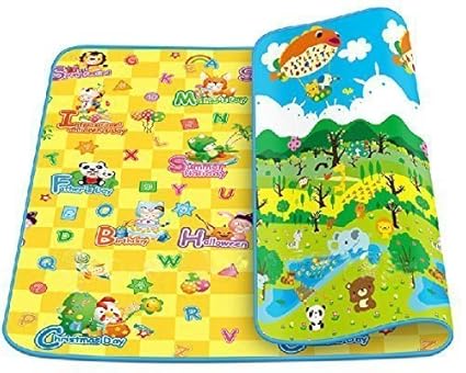 ORICAL Water Resistant Kids & Baby Playing Crawl Floor Mat (Random Colour & Design ) (Large ( 120 x 180 cm ) (Small ( 90 X 120 cm ))