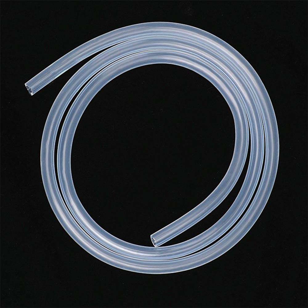 1 Meter Long Silicone Food Grade Tube 5mm ID X 9mm OD Translucent Flexible Silicone Tube for Pump Transfer Water Air Beer