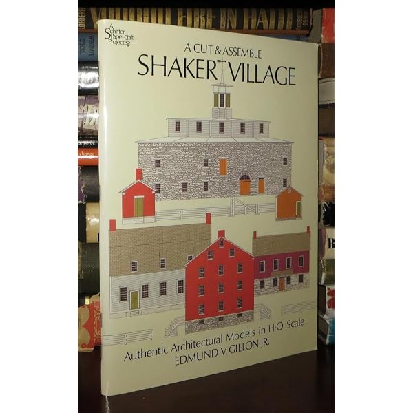 Cut and Assemble Main Street: Nine Easy-To-Make Full-Color