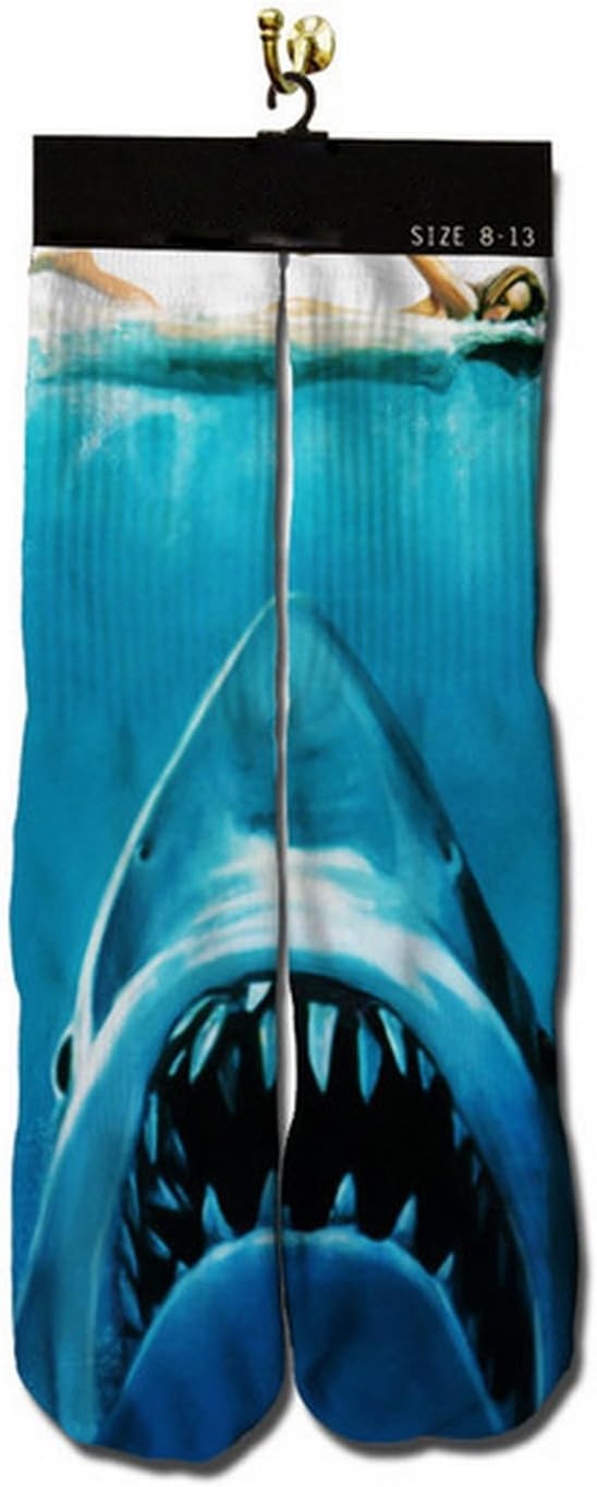 GetUBacK Hip-hop 3D Print Sport BascketBall Thicken Long Socks Unisex