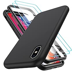 LeYi for iPhone 10 Case, iPhone X Case with [2 x
