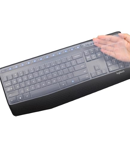 Logitech キーボード マウス セット カバー（おまけ） Amazon.com: Keyboard Cover for Logitech MK345 Wireless Keyboard