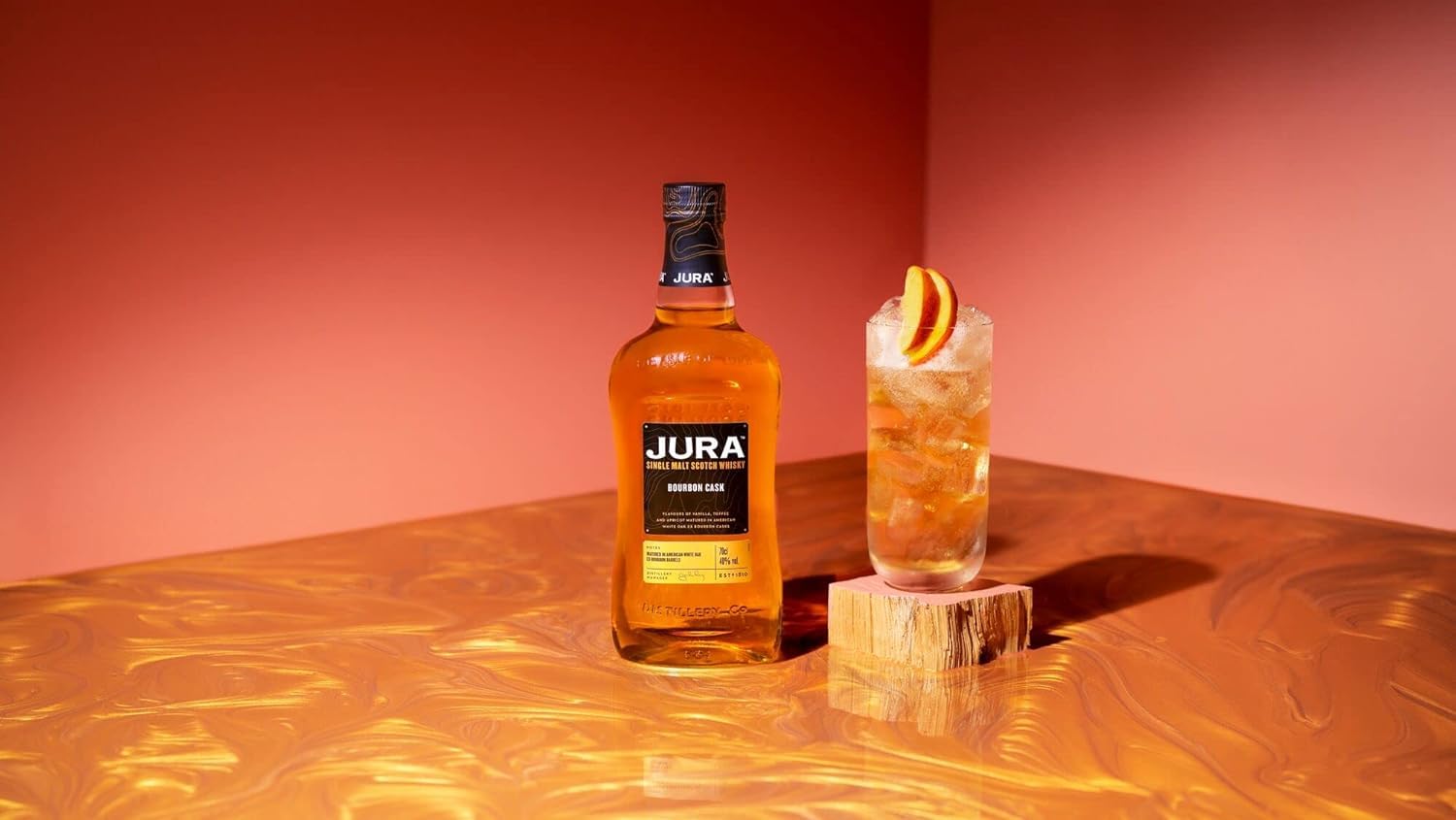 Jura BOURBON CASK Single Malt Scotch Whisky 40% Vol. 0,7l in Geschenkbox 3