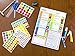 Kid Behavior Chore Chart Daily Planner Pad for Children (52 Weekly Sheets) Promotes Responsibility and Confidence by Positive Reinforcement. Includes 6 Markers and 800+ Star Reward Stickers