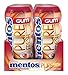 Mentos Gum Sugar Free Pocket Bottle, Pure Fresh Cinnamon, 15 Piece (Pack of 10)