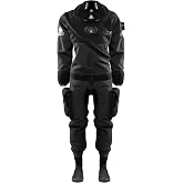 WATER PROOF FACING REALITY Waterproof Womens D7X Nylotech Drysuit, Medium/Large