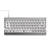 IQUNIX EV63 Hall Effect Magnetic Gaming Keyboard 60% | Rapid Trigger, Adjustable Actuation for FPS Gamers | Hot Swap, SOCD, RGB, Full Aluminum Case (Silver Knight)