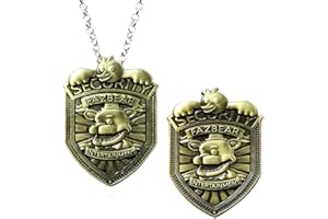 FUNBOAT FNAF Security Guard Badge - Freddy Fazbear's Night Guard Pin - FNAF Costume Gifts for Kids Men Women and Fans
