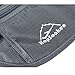 Hopsooken Travel Money Belt: Waist Pack for Running and Cycling, Rfid, Comfortable, Durable and Lightweight Hidden Travel Passport Wallets.(Gray)