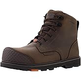 BRUNT Sullivan (BRUNT Toe) - 6" Waterproof Reinforced Composite Toe Work Boot - EH Rated - Slip + Oil Resistant - Heat-Resistant Sole - 90-Degree Defined Heel - Adjustable