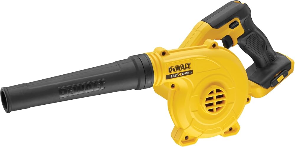 DEWALT 18V XR Compact Blower DCV100-XJ Tool Only Yellow/Black