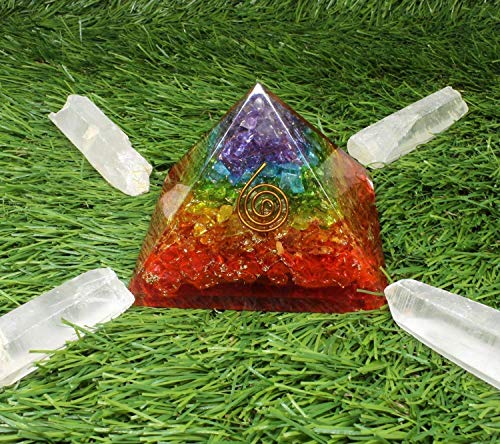 Energy Generator Orgone Pyramid for E-Energy Protection & Healing- meditation orgonite pyramids/crystal chakra - Image 7
