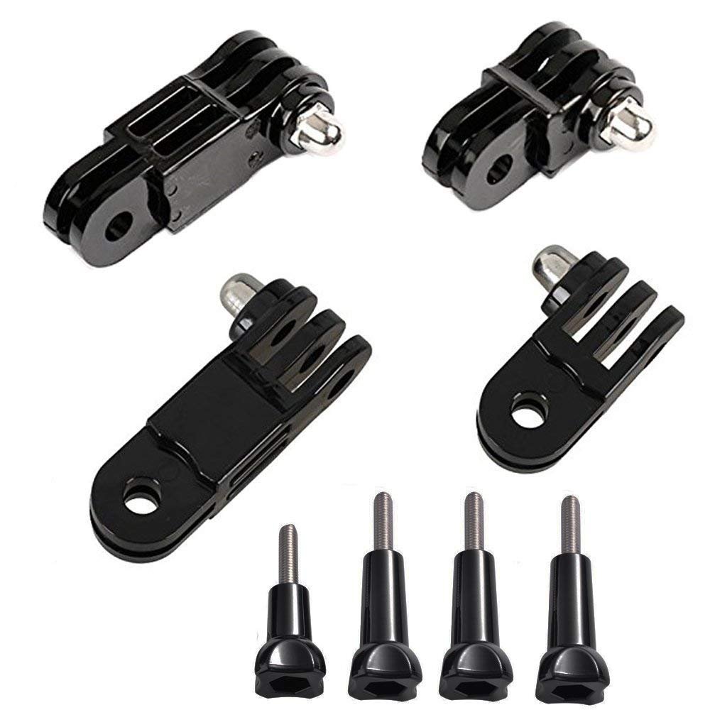 Photo 1 of OctinPris 3-Way Adjustable Extension Pivot Arm Adapter Set- Long & Short Straight Joints Connector Convertor 35mm/50mm (2X Same Direction + 2X Reverse) for Gopro Hero Series, SJCAM, GeekPro ect.