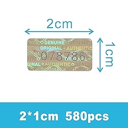 580 Pcs 0.787x0.39 inch High Security Tamper