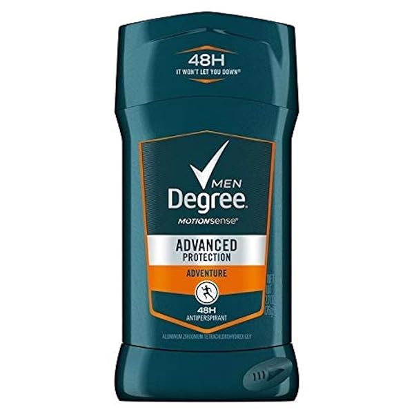 DEGREE MEN ADVENTURE ADVANCED PROTECTION ANTIPERSPIRANT DEODORANT STICK, 2.7 OZ (PACK OF 9)