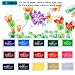 Craft Ink Pad Washable,15 Colors Ink Pads for Rubber Stamps ,DIY Scrapbooking and Card Making (15 pack)