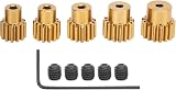 VGEBY 5pcs 3.175mm Shaft Pinion Gear Set 12T-16T for 1/10 RC Car Motor Upgrade view 1