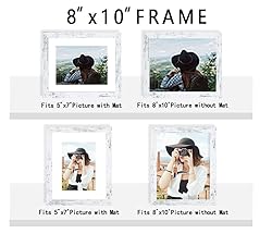 Picrit 8x10 Picture Frame Set of 12, Display 5x7