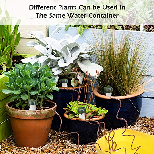 Self-Watering Stakes Automatic Plant Drip Irrigation Vacation Garden Watering System Devices 6 Packs (6 pcs)
