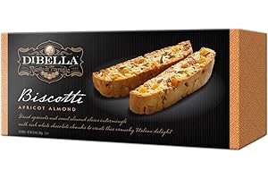 DiBella Artisan Style Italian Biscotti Cookies (Apricot Almond)