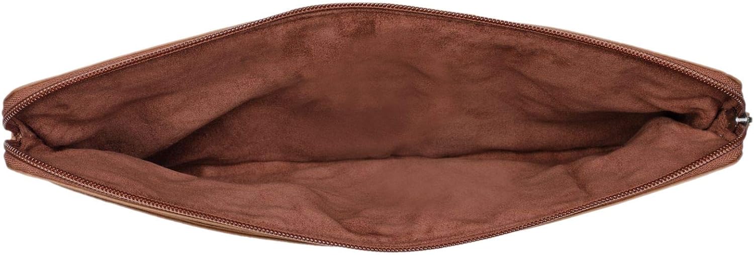 STILORD "Robb" Vintage Leather Laptop Bag for 13.3 inch MacBooks / 14 inch Tablets/for 12.9 inch iPads/Case Cover Organizer Genuine Cowhide Colour:Ochre - Image 4