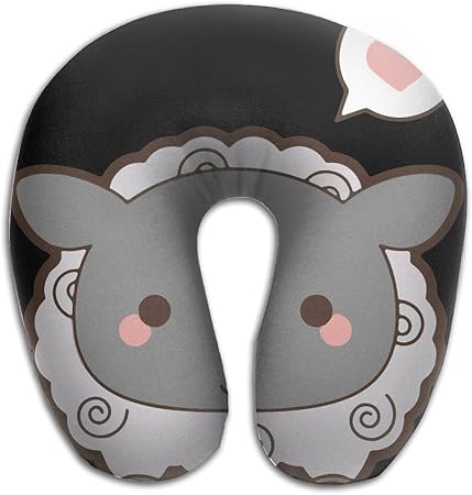 Amazon Com Cute Sheep Super U Type Pillow Neck Pillow Outdoor