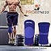ProFitness Bamboo Knee Sleeve for Joint Pain Improved Circulation Compression – Effective Support for Running, Jogging,Workout, Walking, Hiking and Recovery (Small, Blue)
