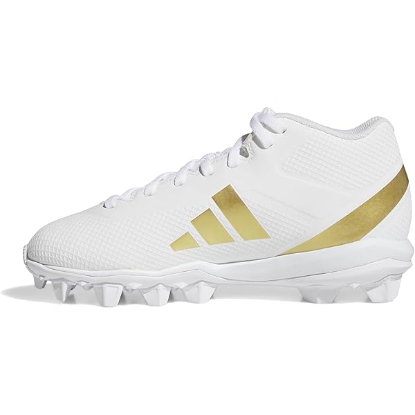 Amazon.com | Adidas Men's Adizero Impact Spark Molded, White/Gold
