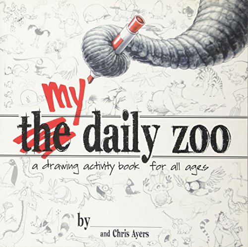 MY Daily Zoo: A Drawing Activity Book for All Ages - Thumbnail 4