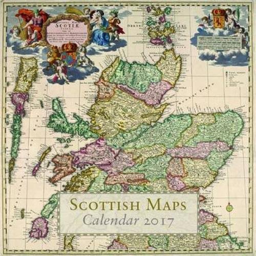 Scottish Maps Calendar 2017 by National Library of Scotland