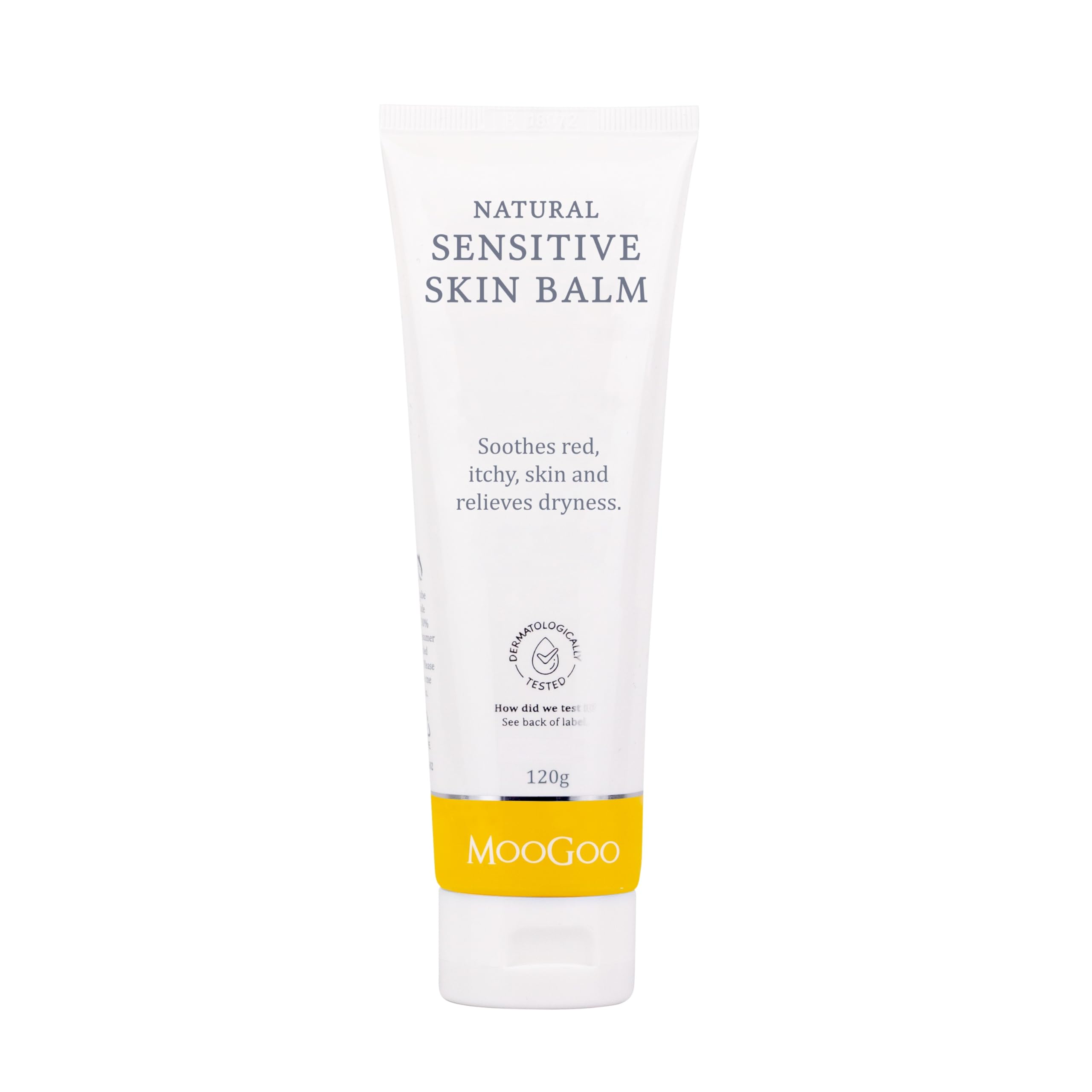 MooGoo Sensitive Skin Balm - Soothing Relief for Dry, Itchy, Sensitive Skin – Suitable for Babies & Adults Prone to Eczema, Dermatitis & Psoriasis – 120 g