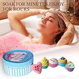 Aofmee Bath Bombs Gift Set 6 Pcs Handmade Spa Kit Shea Cocoa Moisturize view 6