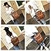 Mynos Women Backpack Purse Leather Handbag Bag Ladies Rucksack Travel Tote Shoulder Bag (Brown)