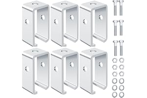 Channel Trolley Track Hanger Bracket for Unistrut Strut Channel,All 1-5/8" Strut Channel Heavy-Duty Track Intermediate Suppor