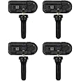 4 PCS Tire Pressure Monitoring System TPMS Sensor For Ram 1500 2500 3500 4500 5500 Jeep Cherokee 2014 2015 2016 2017 2018 2019 2020 2021 2022 Replace 68249197AA 68239720AA 68157568AA 68239720AB 434MHz