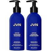 JVN Nurture Hydrating Shampoo and Conditioner Set, 20 Fl Oz, Detangles & Softens Hair, Moisture and Deeply Nourishing, Color Safe Hair Care for Women and Men, Silicone and Sulfate Free
