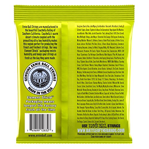 Ernie Ball Regular Slinky Nickel Wound Bass Guitar Strings, 50-105 Gauge (P02832)