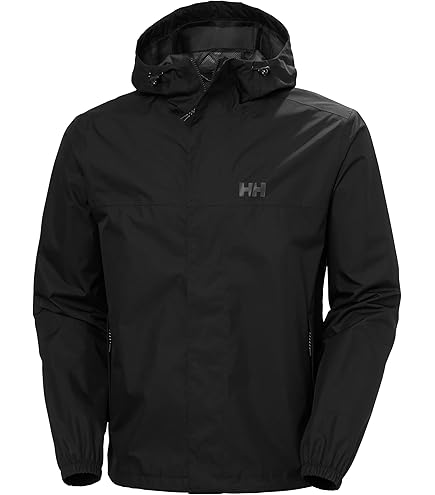 Helly Hansen Seven J Jacket Black MD at Amazon Men's Clothing