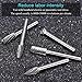 5pcs Tungsten Carbide Rotary Burr Set, Rotary Burr Tool with 6 mm (1/4