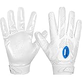 Graloky Football Gloves, Youth Football Gloves, Silicone Sticky Grip Football Gloves Men Women, Adult Football Gloves, Kids Football Gloves for Boys Girls, Football Receiver Gloves