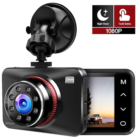 Dash Cam 1080P FHD Car DVR Driving Recorder with Infrared Night Vision,2.7